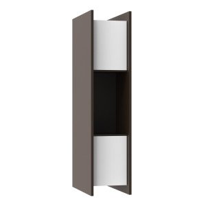 Außenleuchte Forms Wandleuchte Schwarzbraun modern
