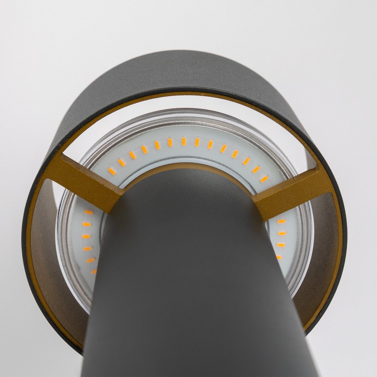 außenlampe leeds gartenlampe schwarz aluminium modern