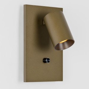 Innenleuchte Mila Bettlampe Bronze Dimmer