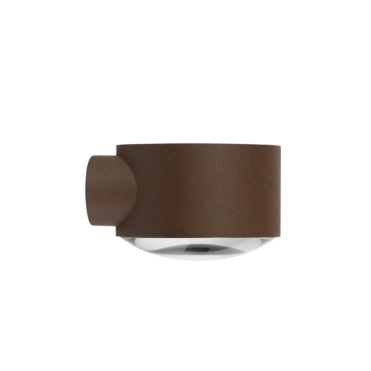 Rustikal braunes konvexes Glasfenster moderne Wandleuchte Downlighter