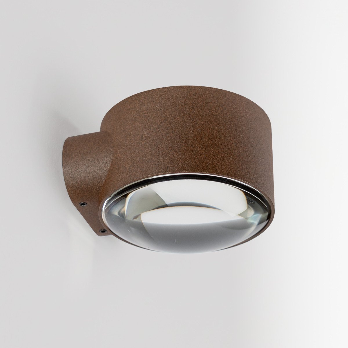Rustikal braunes konvexes Glasfenster moderne Wandleuchte Downlighter