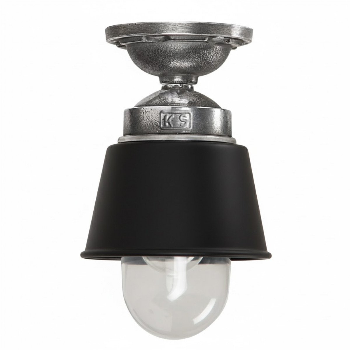 Deckenleuchte Kostas Schwarz