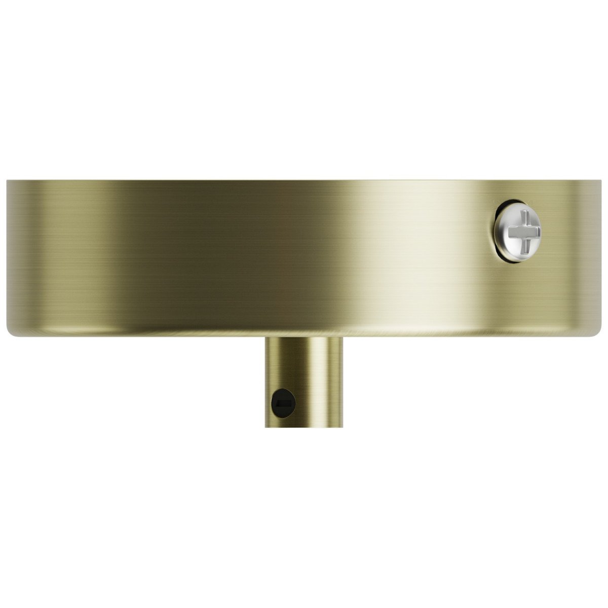 Calex Metall-Deckenplatte 1-Loch Bronze Ø100mm