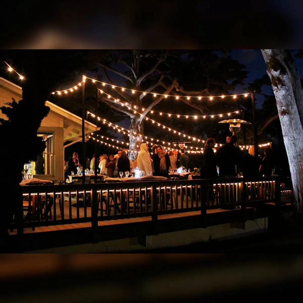 Patio Lichterkette Warmweiß 40m mit 48 LED