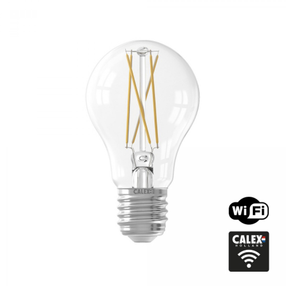 Hoflampe Dolce Verzinkte Wandleuchte mit Smart Wifi LED Leuchtmittel 