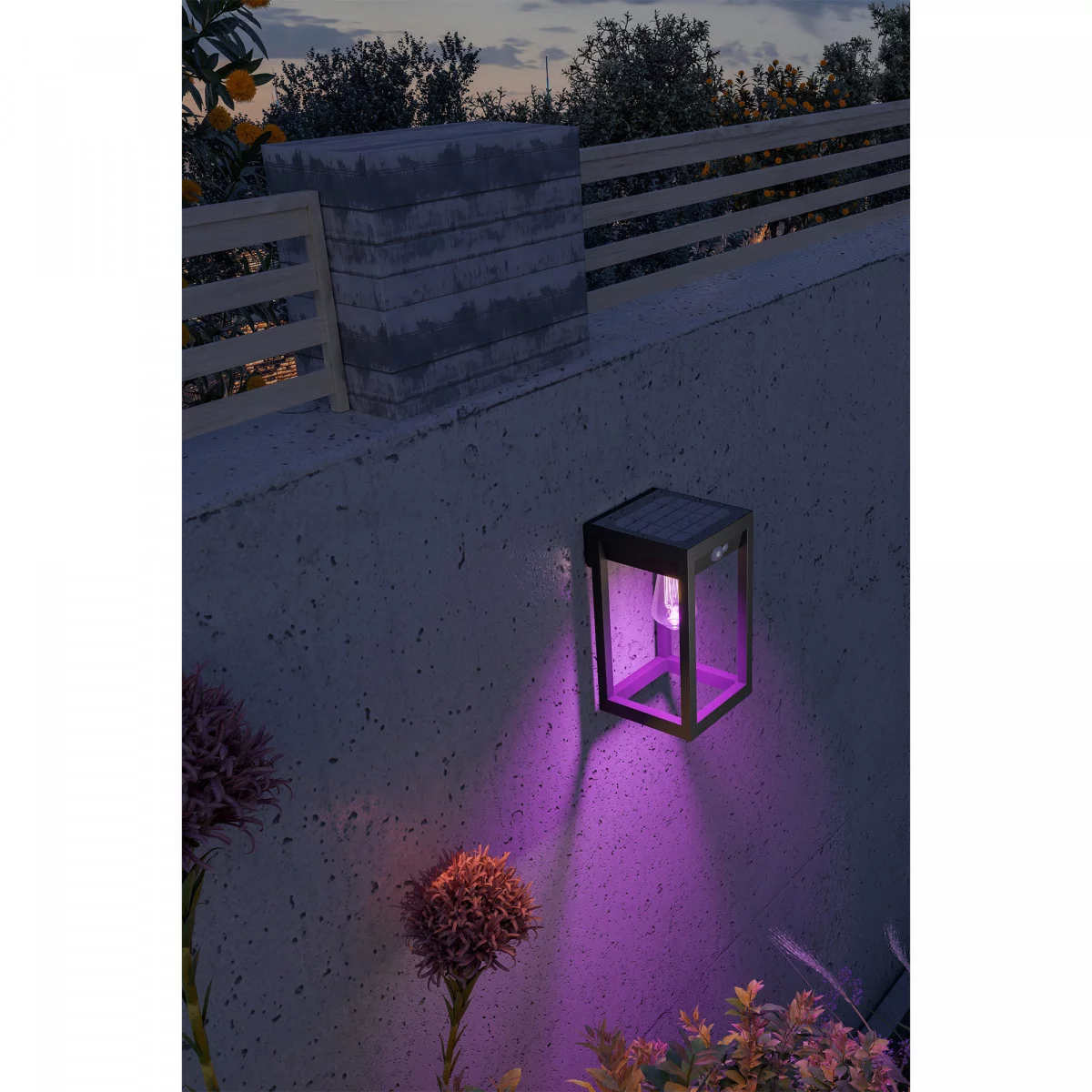 Smart Solar LED Outdoor Laterne