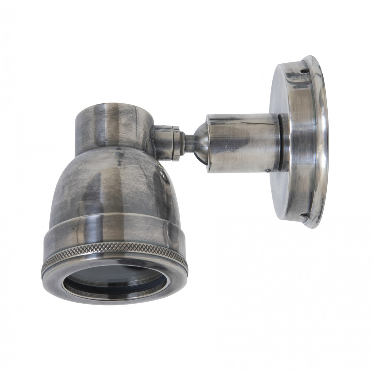 Indigo Swirl Outdoor Spot silber