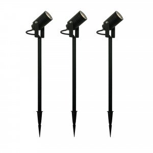 Gartenstrahler Beamy L 3er-Set GU10 Schwarz Gartenstrahler Beamy L 3er-Set GU10 Schwarz