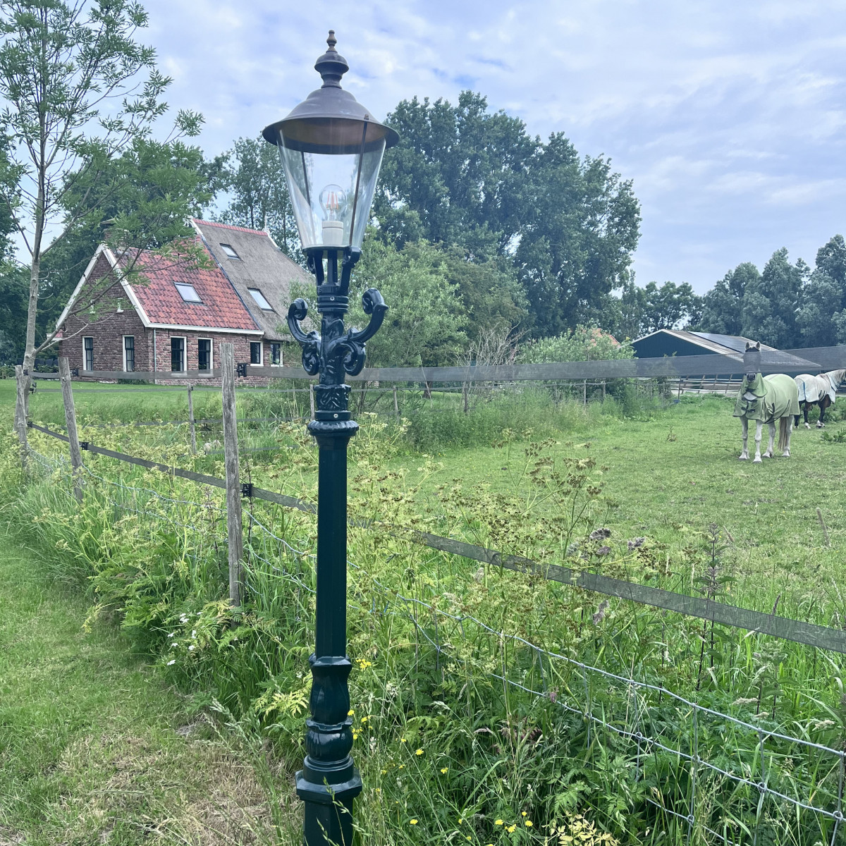 Klassische Gartenlaterne De Zaan 