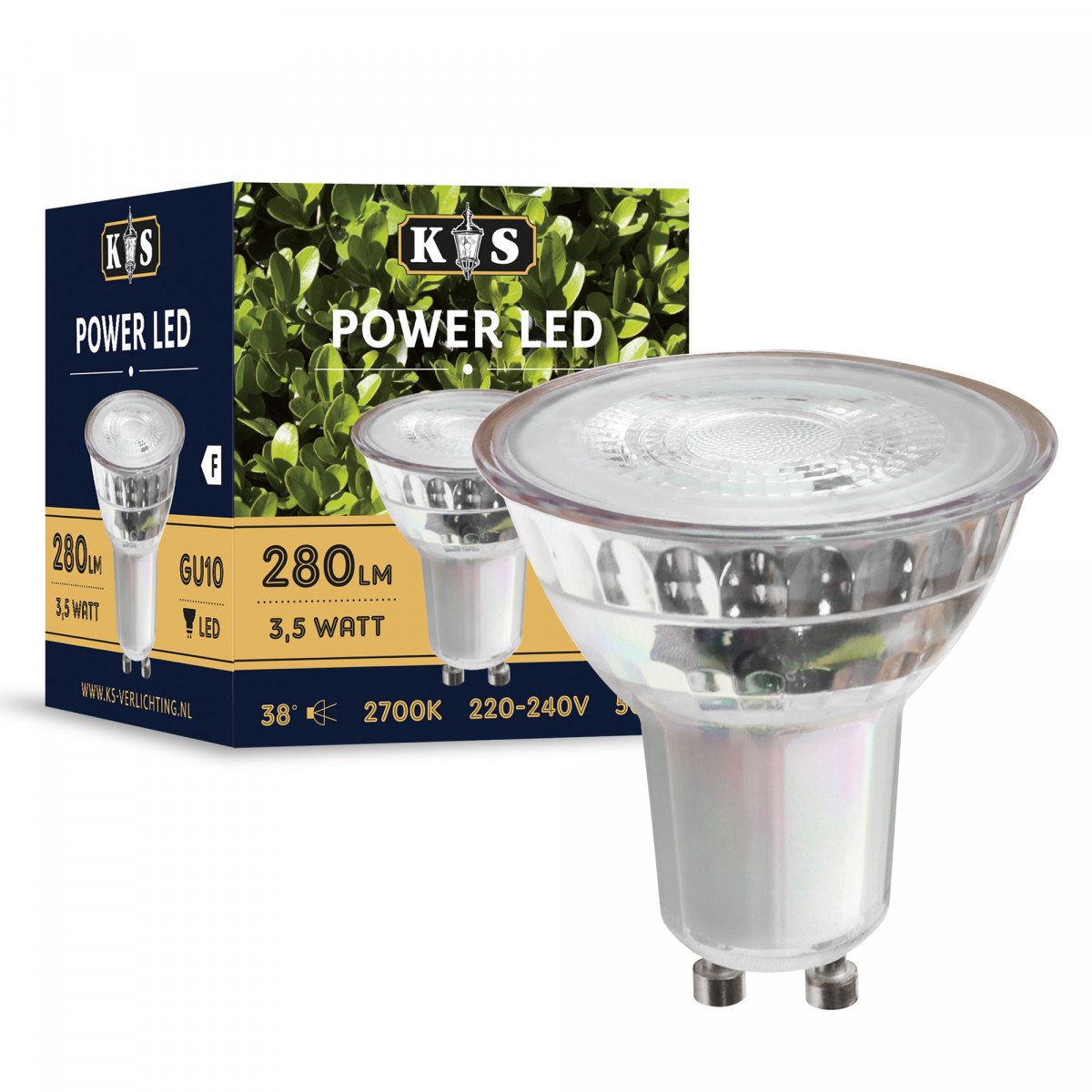 GU10 LED Leuchtmittel 3W 6er-Pack für Außen- und Gartenbeleuchtung
