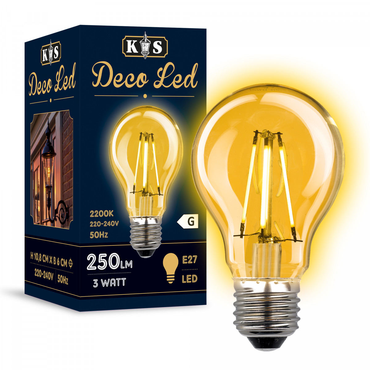 Deco LED Leuchtmittel 6er-Pack