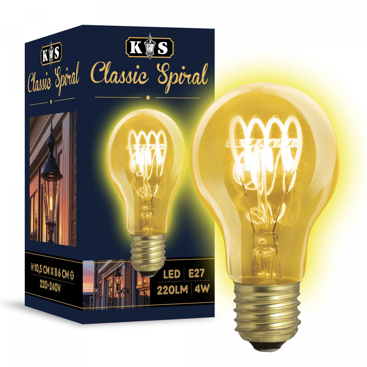 LED Classic Spiral 6er-Pack