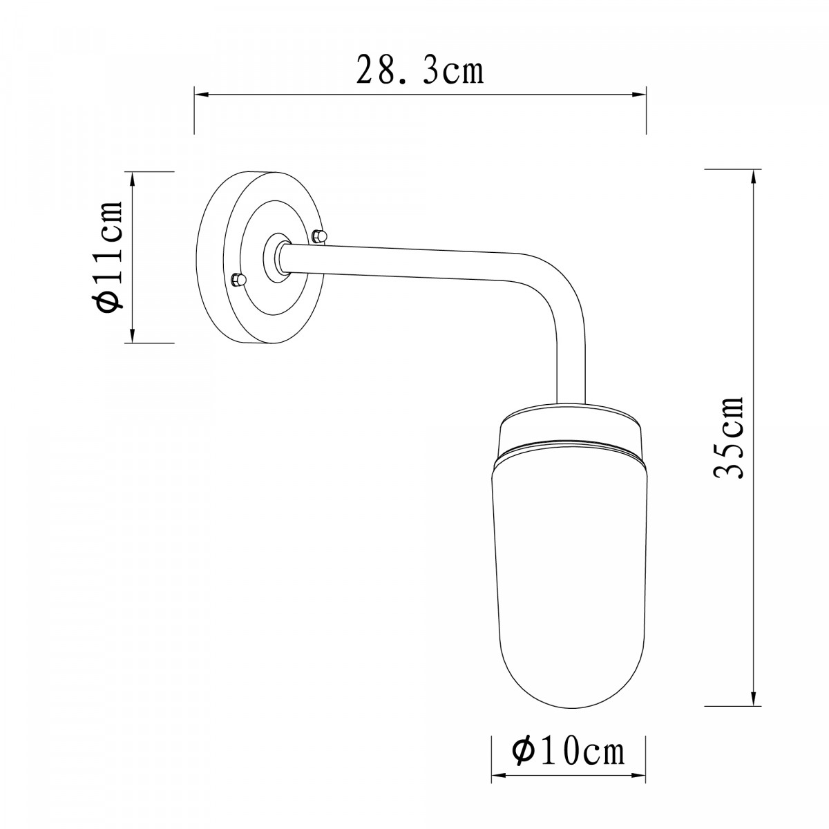 Genius mit Tag/Nacht Sensor LED