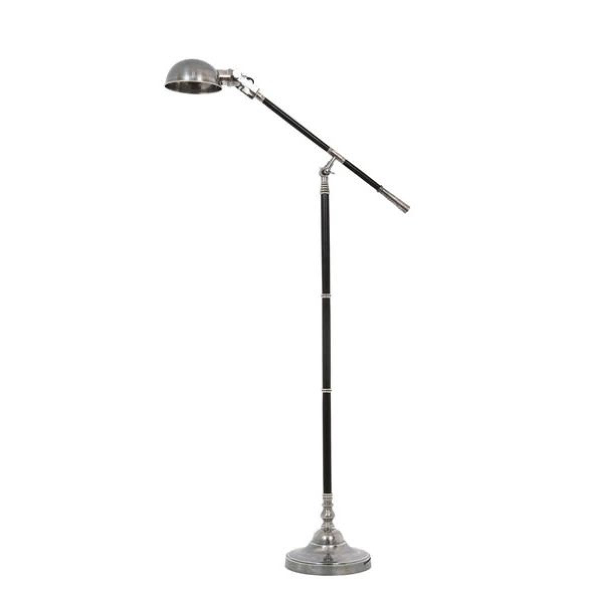 Nostaluce Stehlampe Jersey Antik-Silber Retro Vintage