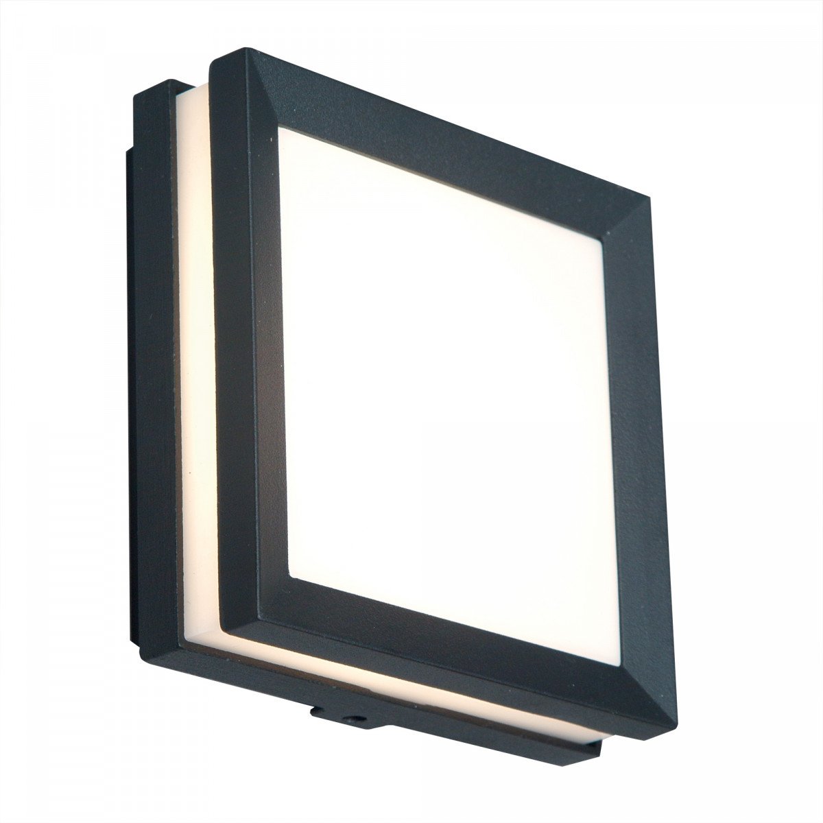 Moderne Wandlampe Wandleuchte Vision 3 Anthrazit Quadrat
