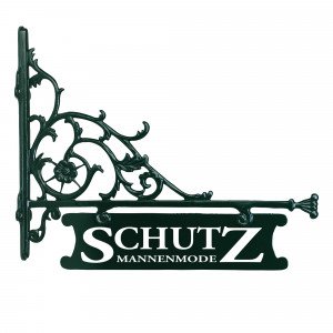 Klassisches Aushängeschild - Schild 