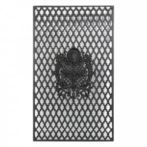 Hochwertiges, exklusives Türgitter mit Engelornament