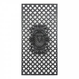 Türgitter H:104 x B:52 Kuhkopf R 491 A aus Guss Aluminium von KS Beleuchtung 