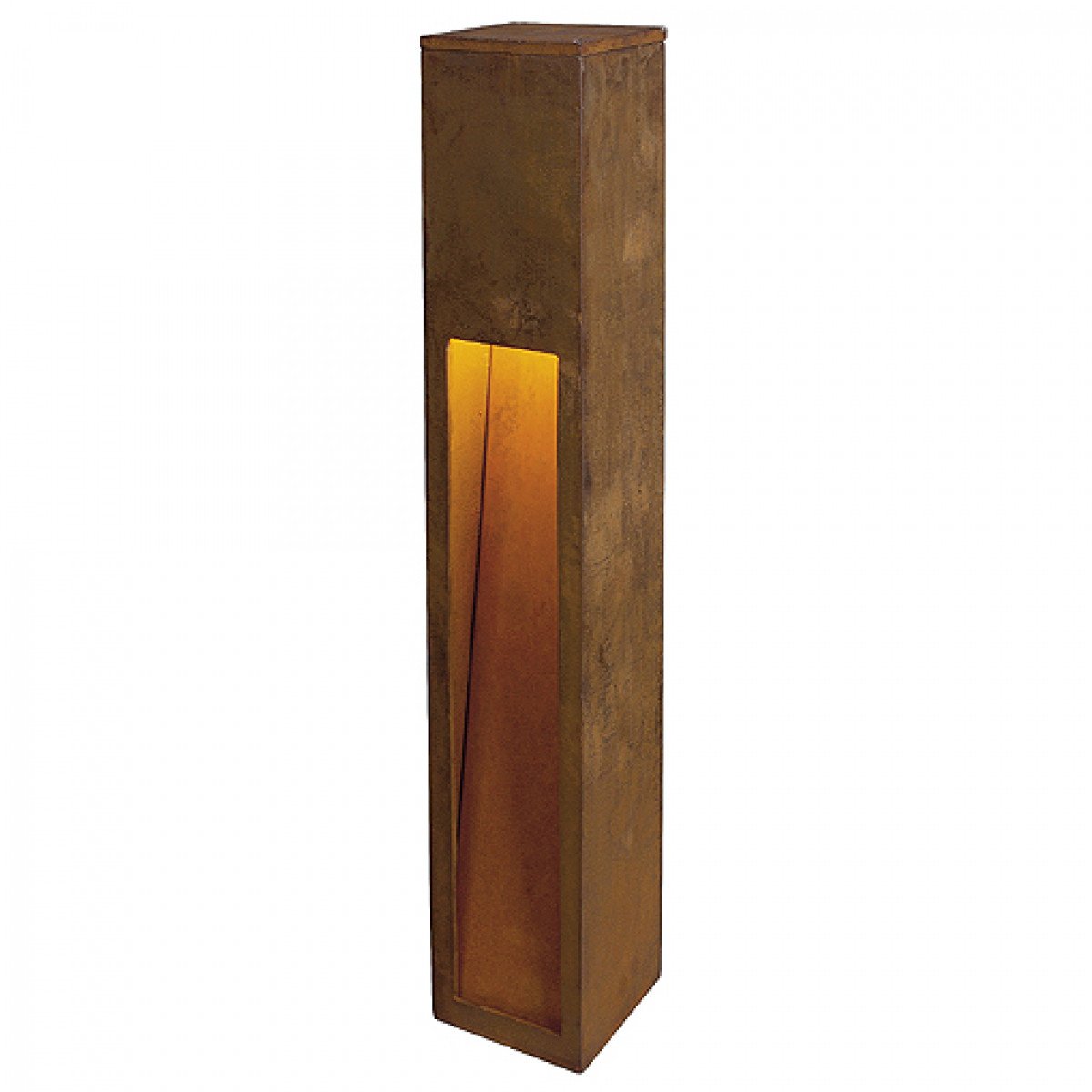 Rusty Slot 80 Rusted Steel 1xe27