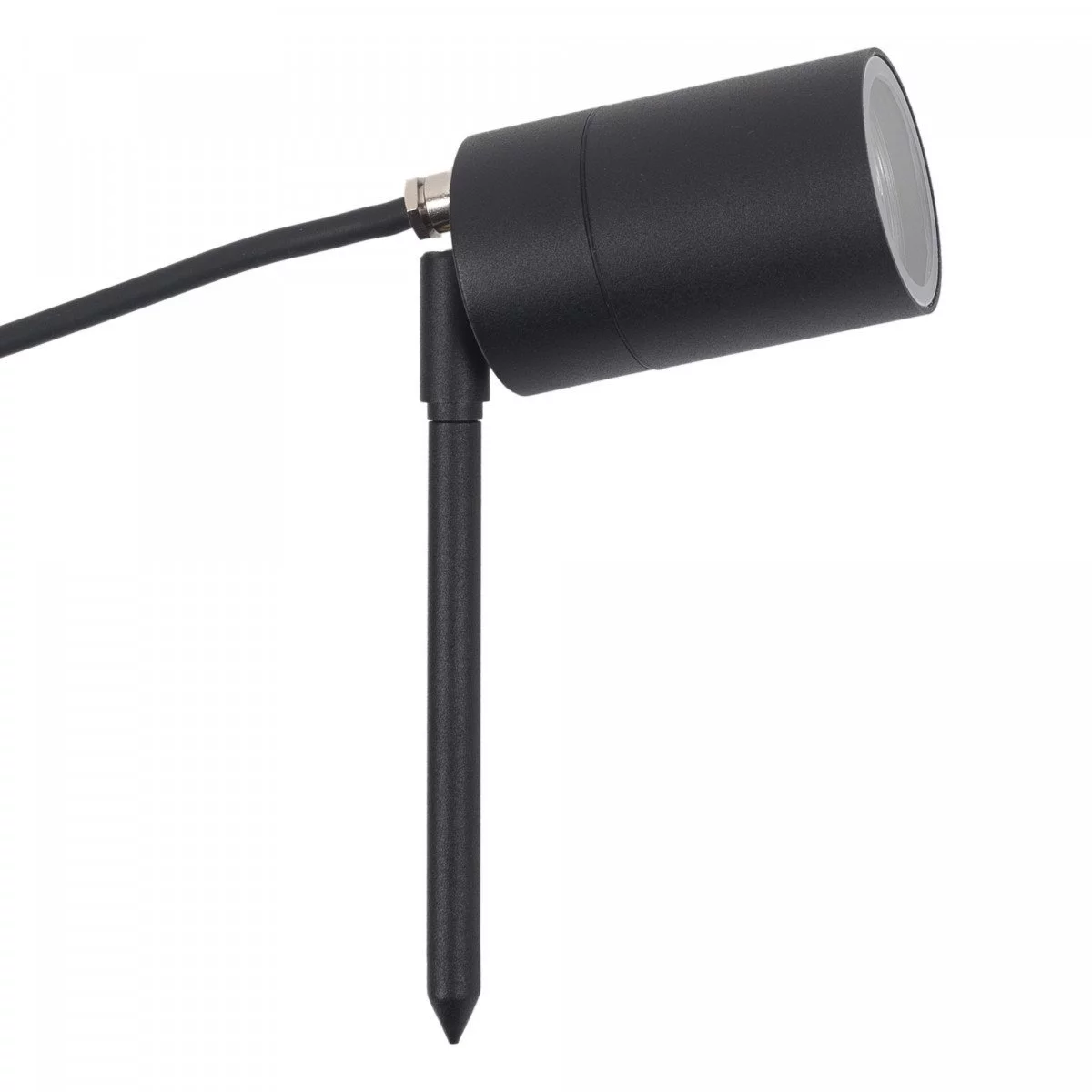 Außenbeleuchtung 6x LED Pin Gartenspot Schwarz | Nostalux.de
