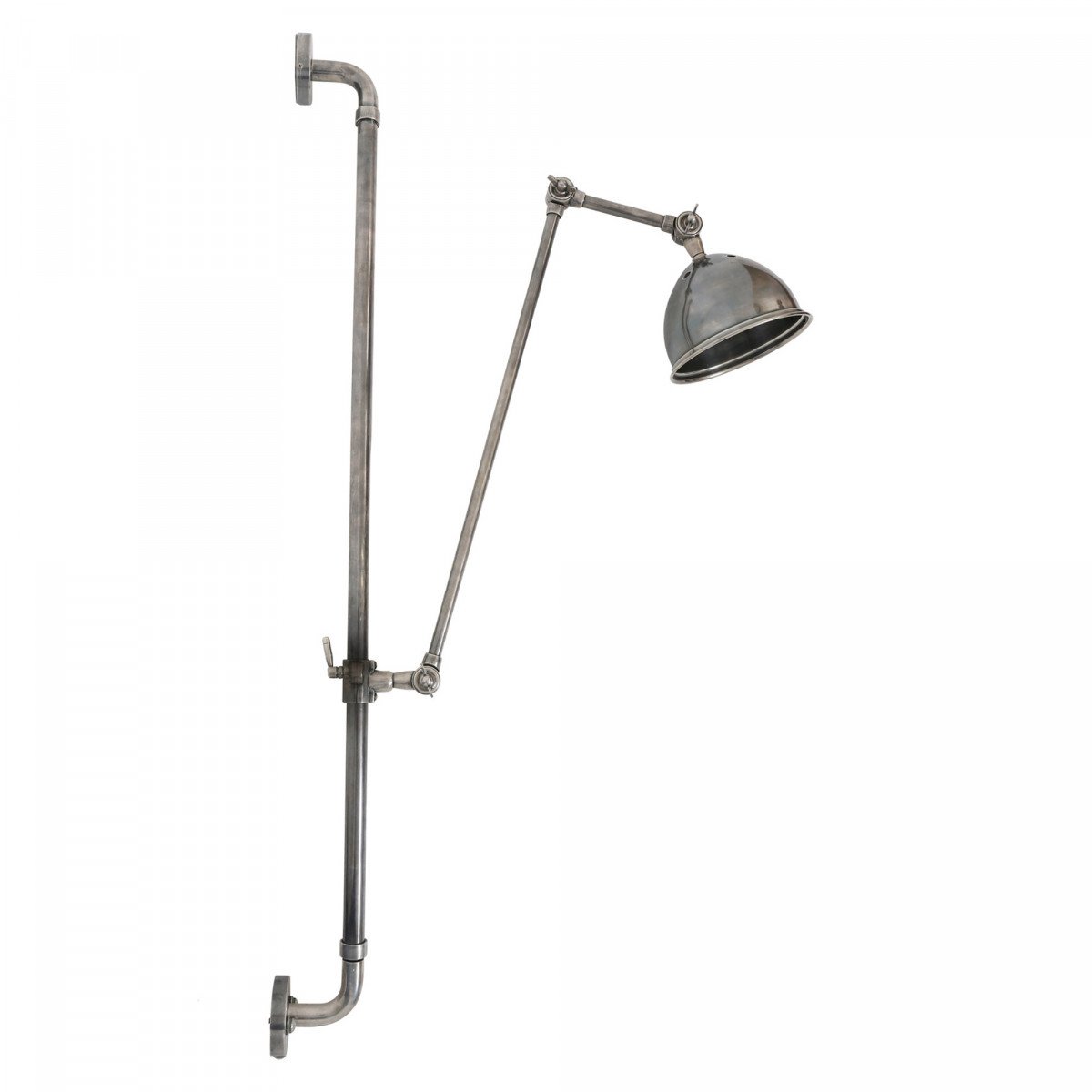 Retro Wandlampe Reno Silber