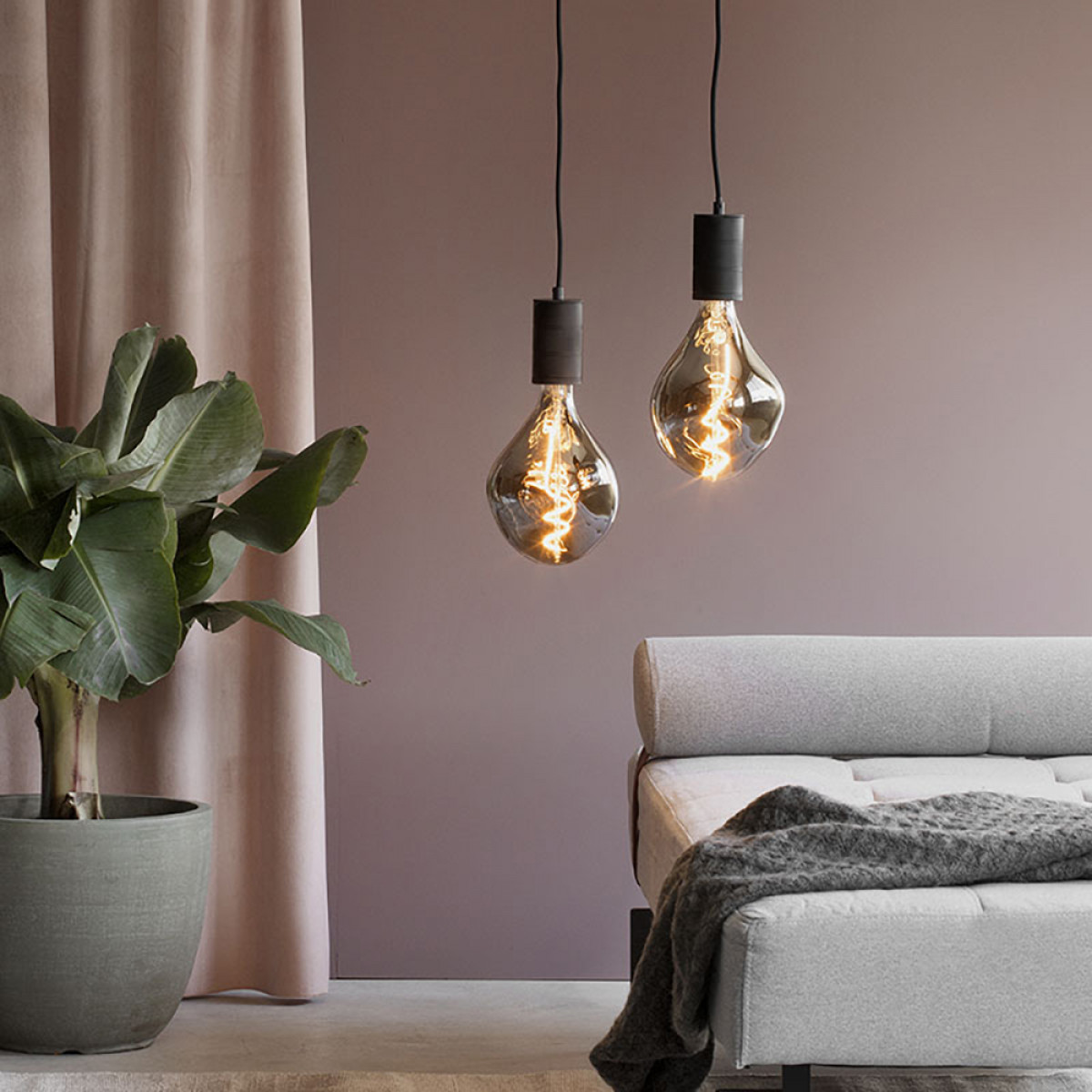 XXL Design LED Glühbirne Organic- Stilvolle und dimmbare Lampe