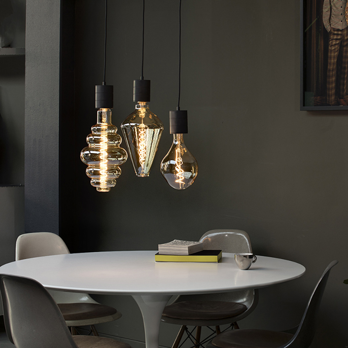 XXL Design LED Glühbirne Alicente - Stilvolle und dimmbare Lampe