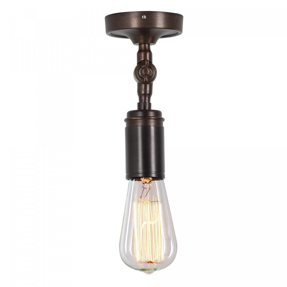 Emeli Wandlampe Antike Bronze 