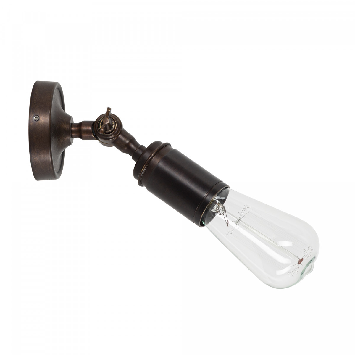 Emeli Wandlampe Antike Bronze 