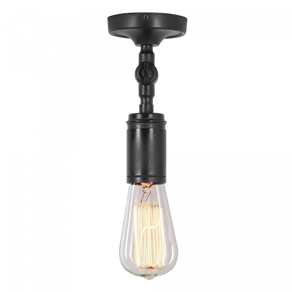 Emeli Wandlampe Antike schwarz 