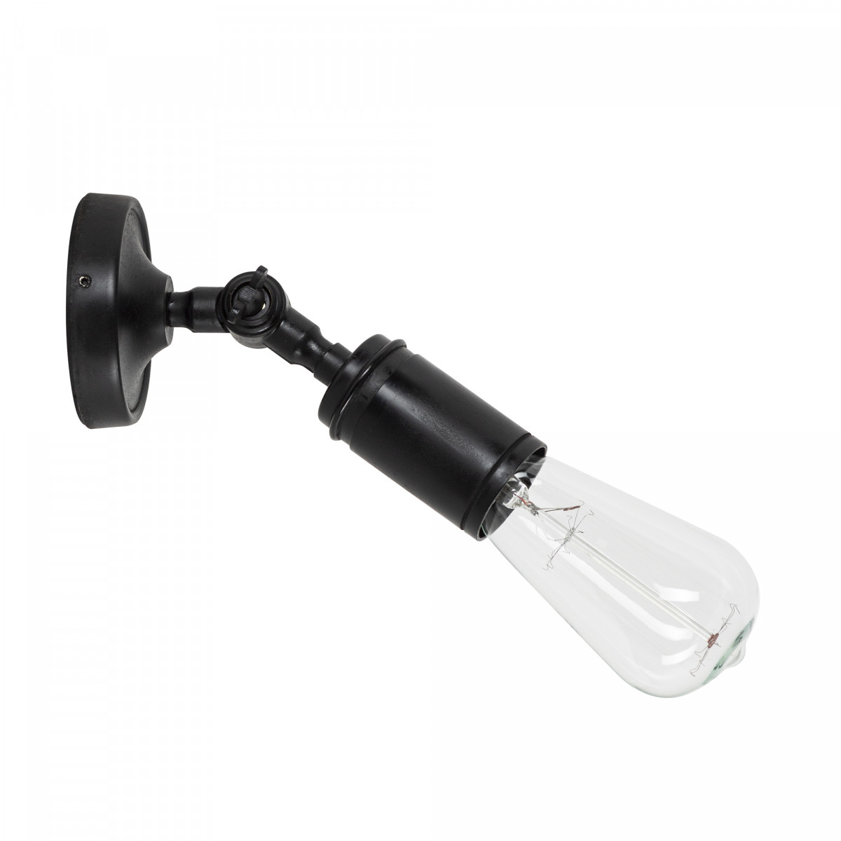 Emeli Wandlampe Antike schwarz 