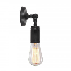 Emeli Wandlampe Antike schwarz 