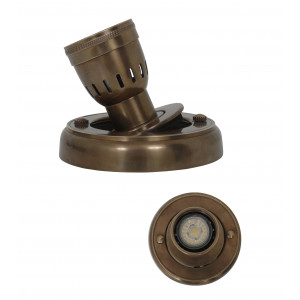 Deckenspot Troy Vintage Bronze