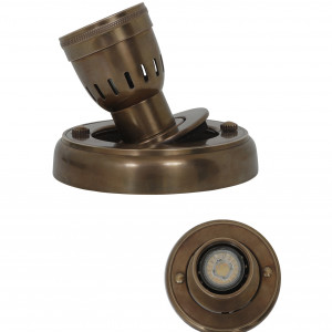 Deckenspot Troy Vintage Bronze