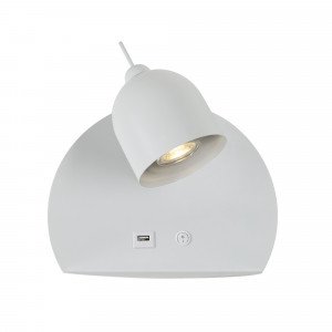 Essence Wandleuchte USB Weiß 