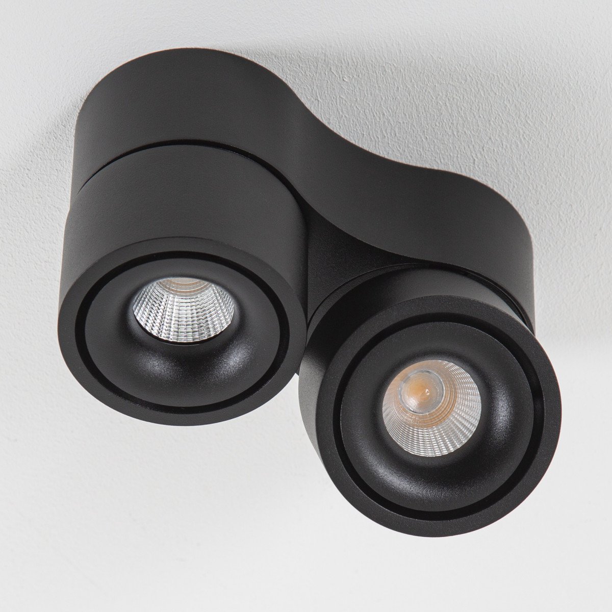 Deckenstrahler Ole 2 Schwarz 