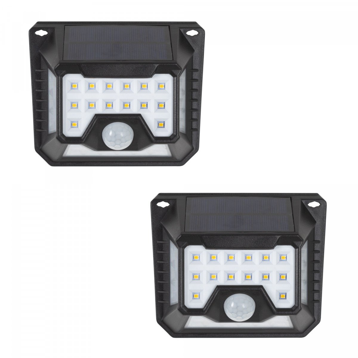 Wandleuchte LED Solar Sensor Solys S schwarz 