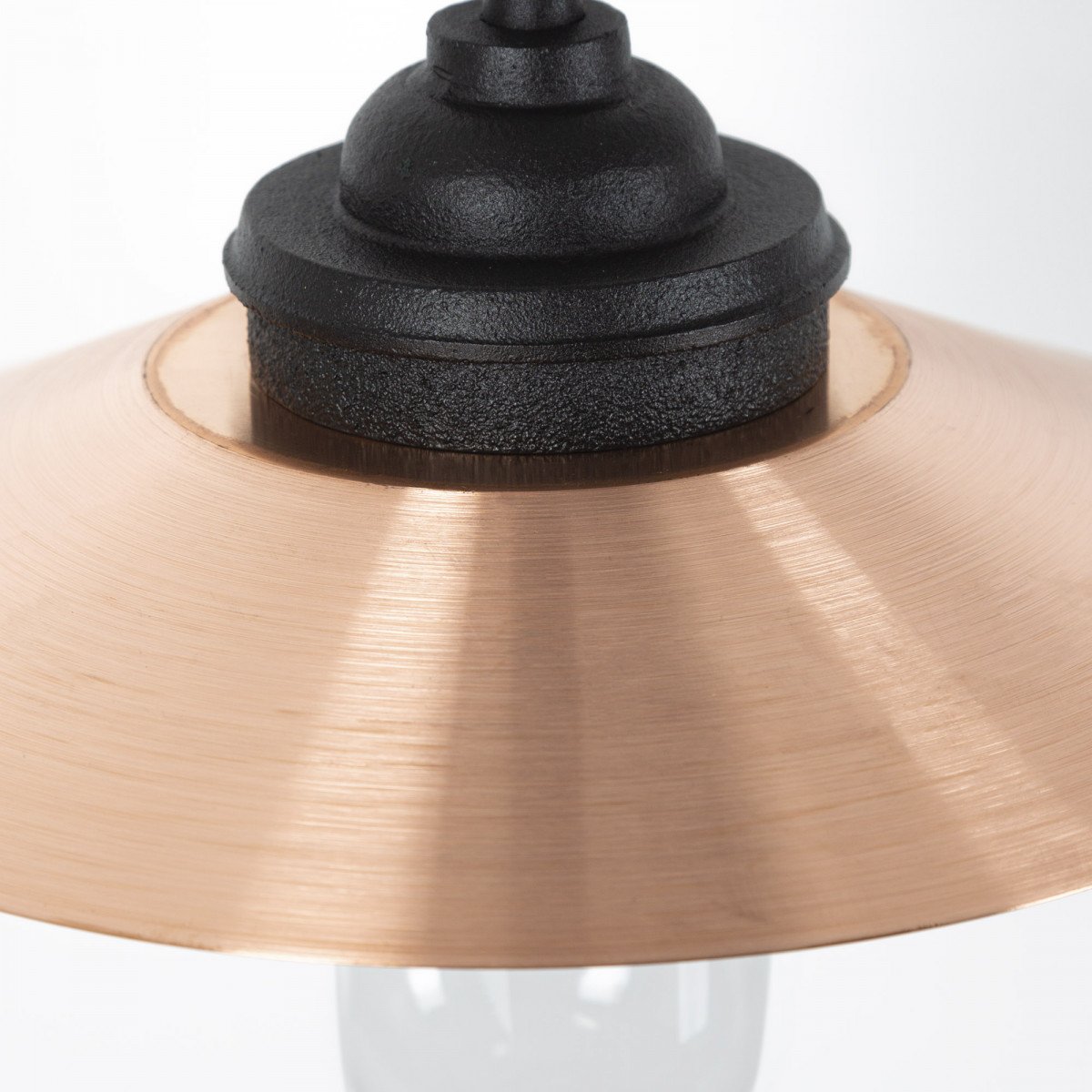 Ardennes Hofleuchte Schwarz & Kupfer Aussenleuchte