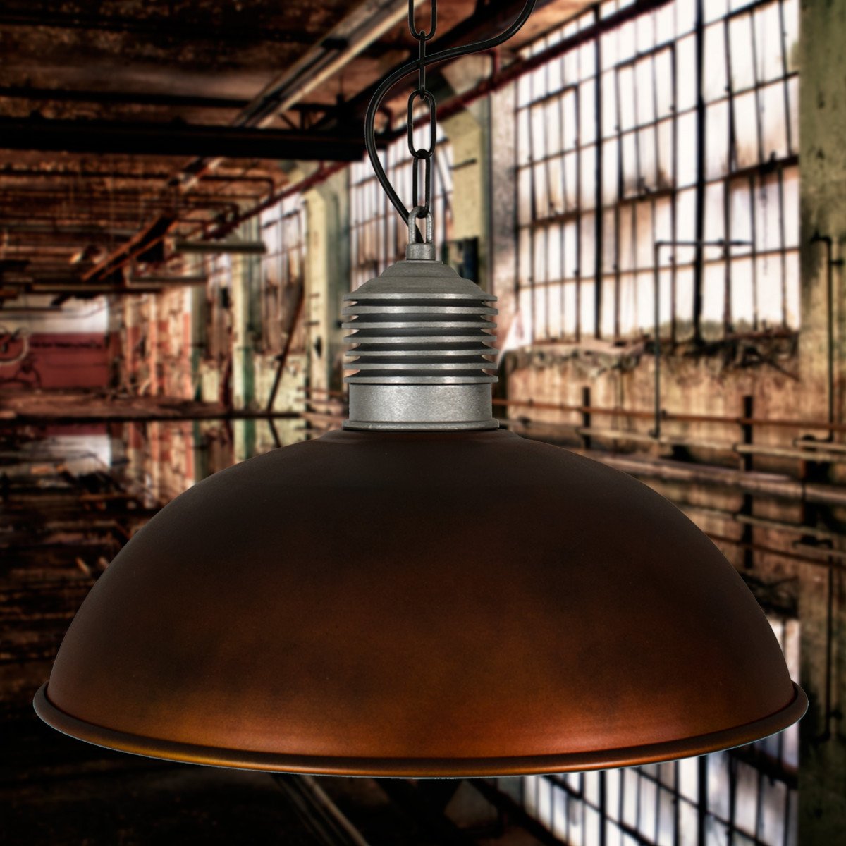 Industrielampe Industrial - Kupfer Look