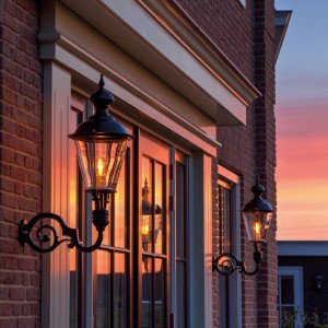 Nostalgische Wandleuchte Amstel L  für außen Nostalgische Wandleuchte Amstel L  für außen