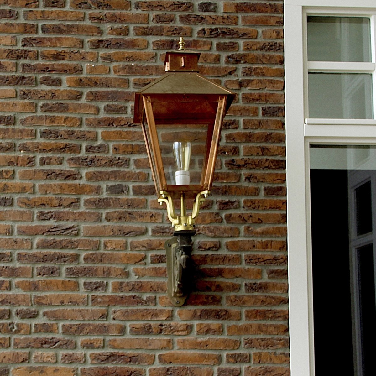 Maritime Außenlampe Wolfsburg Bronze