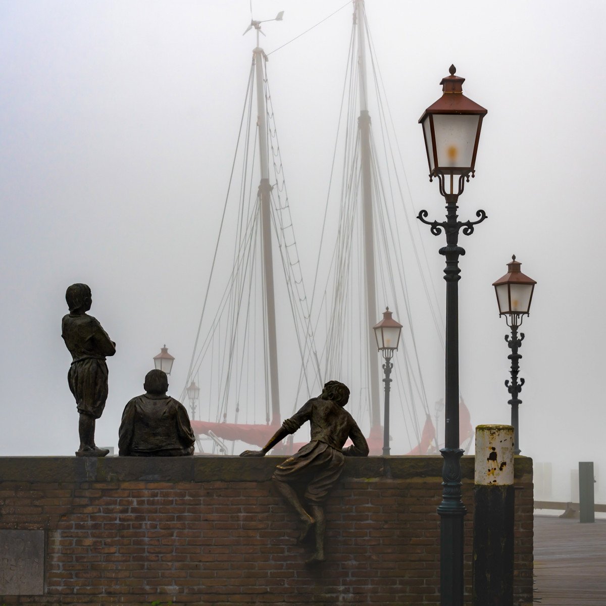 Laterne, Holland, L, Kupfer, Bronze, Laternenpfahl, Latenenkopf, Straßenlaterne, Gartenlaterne, Beleuchtung, Lampe, Leuchte, KS, 