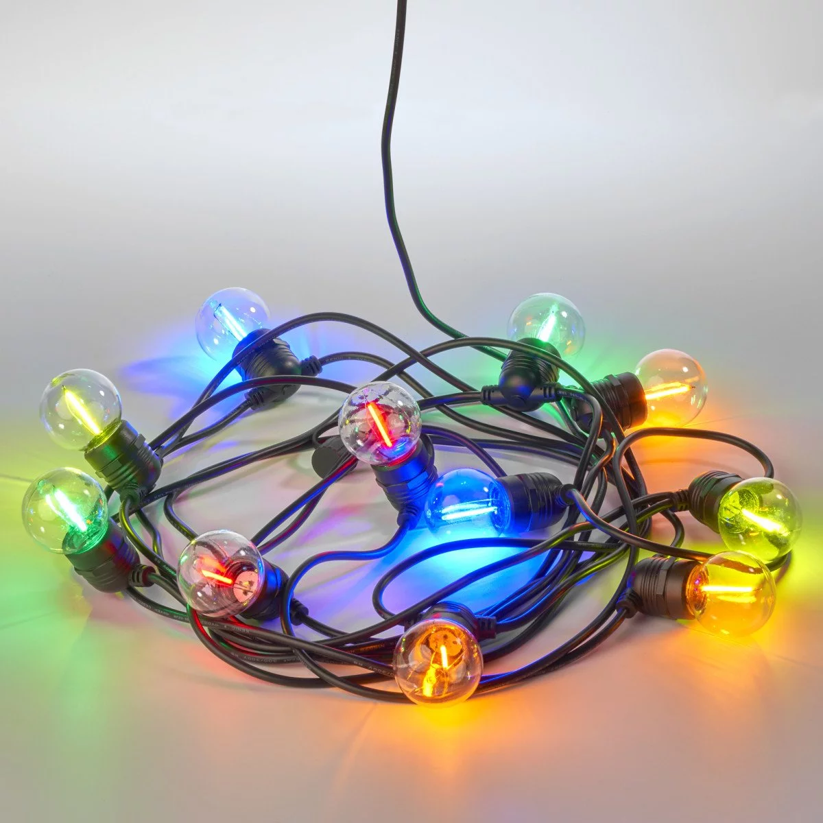 Party 20 Lichterkette Outdoor Inklusive 12V LED Bunt
