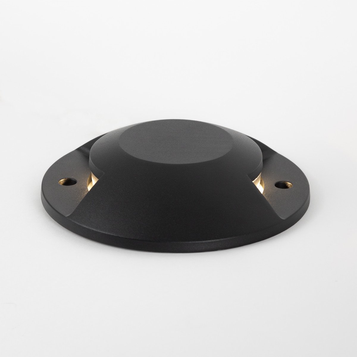 Evo Bodenspot 2 Schwarz Bodenmontagespot LED-Aufbaustrahler 2 Strahlungsauslässe