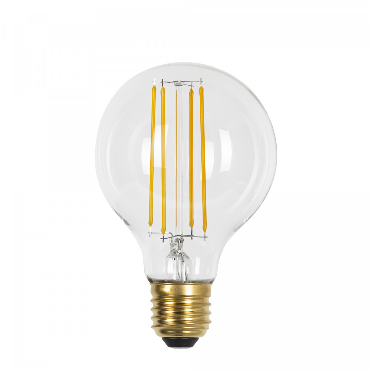 Classic Gold Globe LED in Kohlefadenoptik