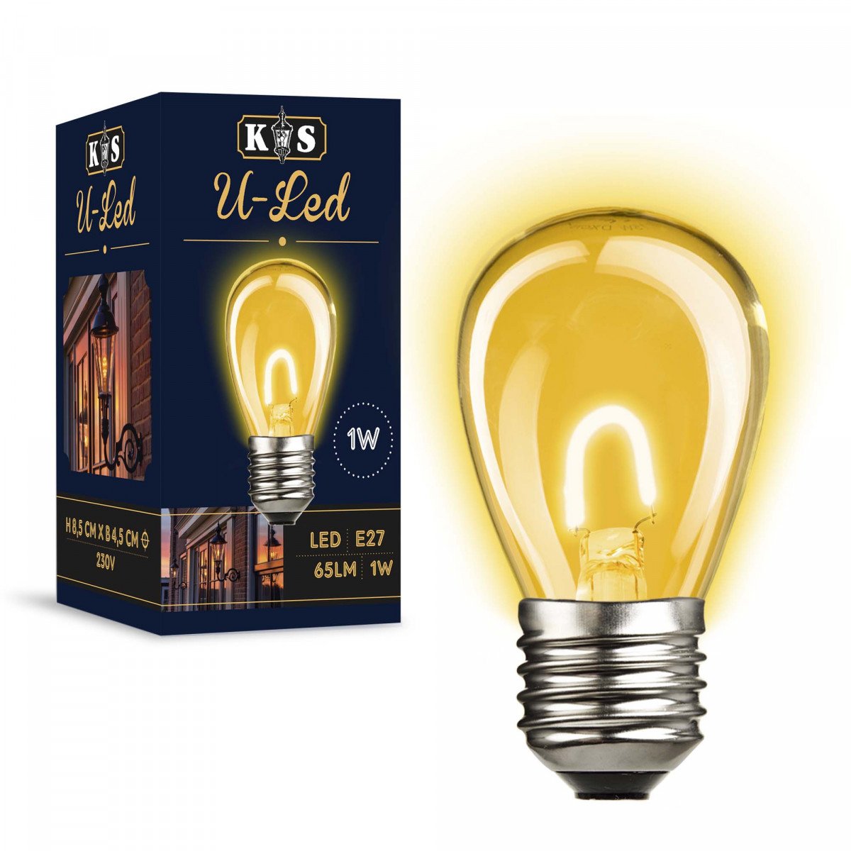 LED 1W für Lichterketten - E27