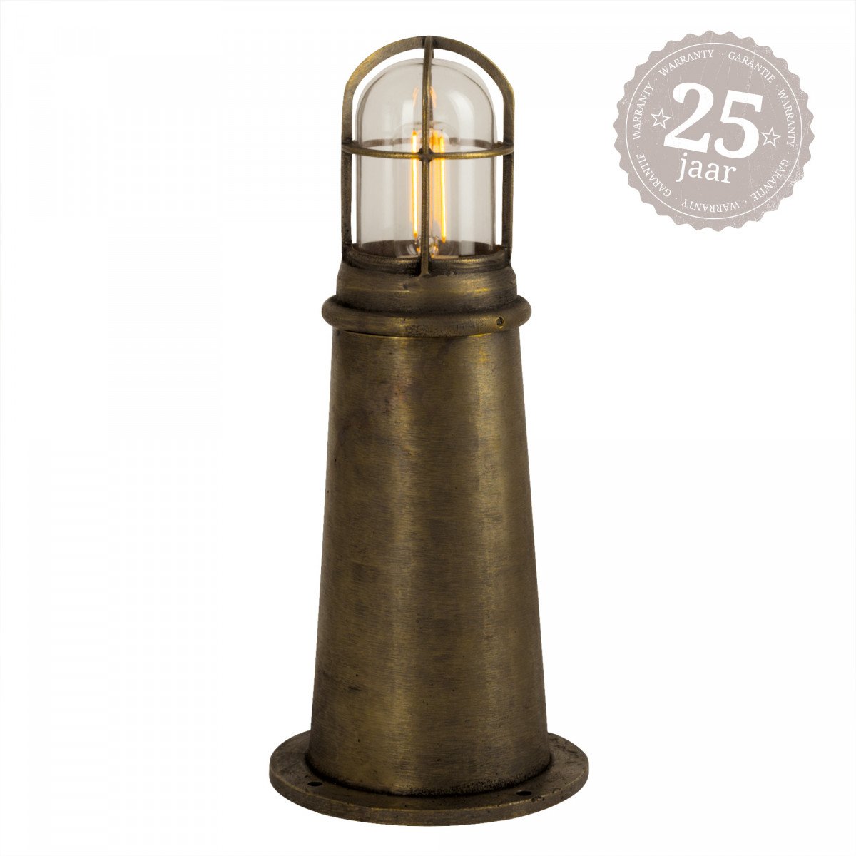 Maritime Sockelleuchte Harbour 1 Bronze