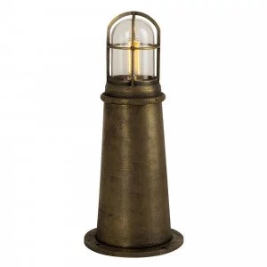 Maritime Sockelleuchte Harbour 1 Bronze