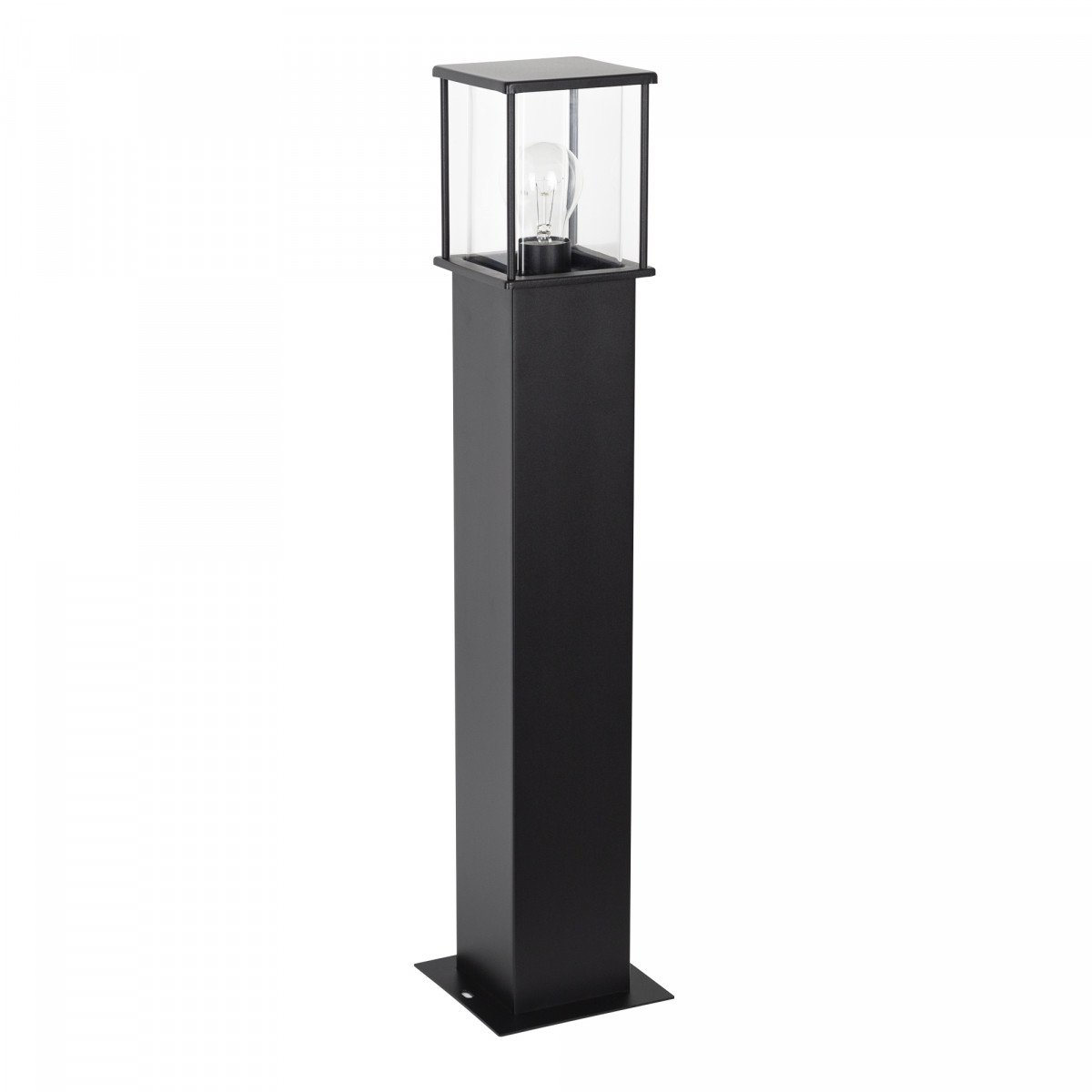 Gartenlampe Astro 1 Schwarz Design Außenleuchte 70 cm hoch
