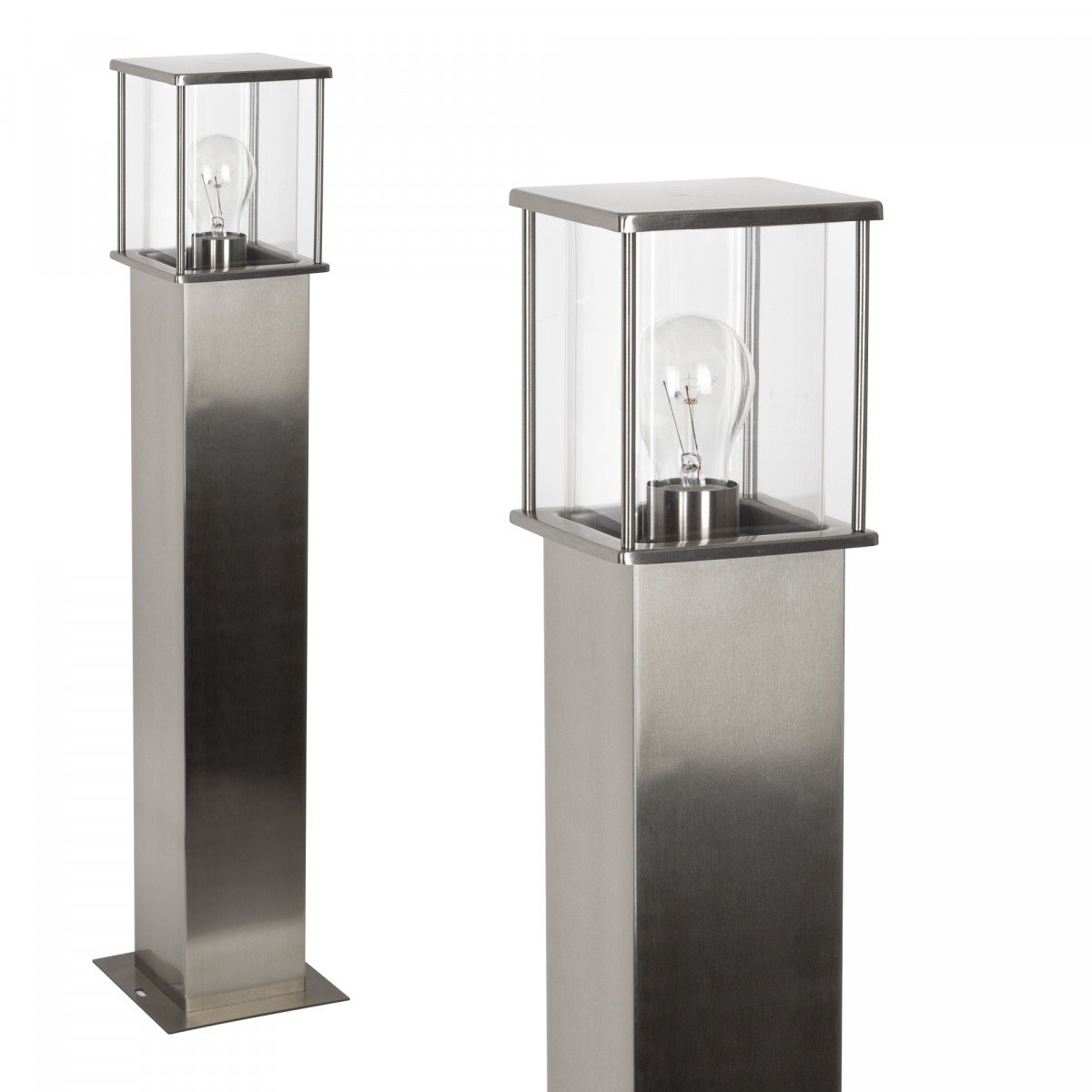 3x Set - Gartenlampe Astro 1 Silber